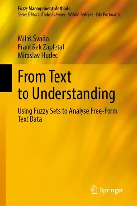 Švana / Švana / Zapletal |  From Text to Understanding | Buch |  Sack Fachmedien
