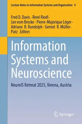 Davis / Riedl / vom Brocke |  Information Systems and Neuroscience | Buch |  Sack Fachmedien