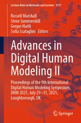 Marshall / Summerskill / Harih | Advances in Digital Human Modeling II | E-Book | sack.de