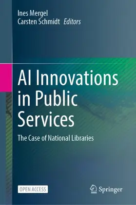 Mergel / Schmidt |  AI Innovations in Public Services | Buch |  Sack Fachmedien