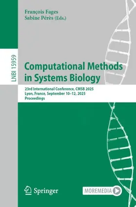 Fages / Pérès |  Computational Methods in Systems Biology | Buch |  Sack Fachmedien