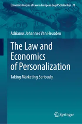Van Heusden | The Law and Economics of Personalization | E-Book | sack.de