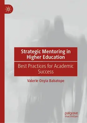 Babatope | Strategic Mentoring in Higher Education | Buch | 978-3-032-01812-0 | www2.sack.de