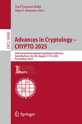 Tauman Kalai / Kamara | Advances in Cryptology – CRYPTO 2025 | E-Book | sack.de