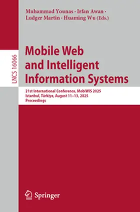 Younas / Awan / Martin | Mobile Web and Intelligent Information Systems | E-Book | www2.sack.de
