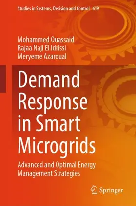 Ouassaid / El Idrissi / Azaroual |  Demand Response in Smart Microgrids | Buch |  Sack Fachmedien