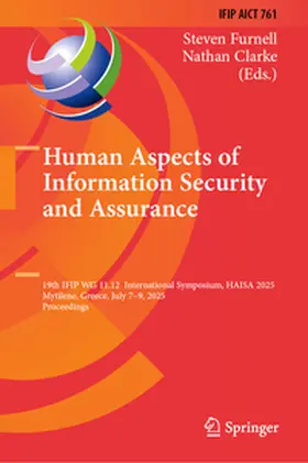 Furnell / Clarke | Human Aspects of Information Security and Assurance | E-Book | www2.sack.de