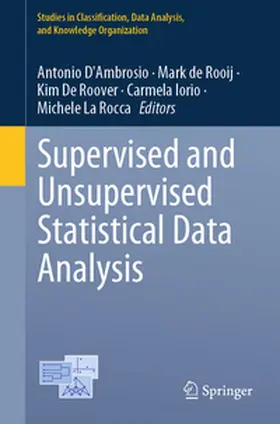 D'Ambrosio / de Rooij / De Roover |  Supervised and Unsupervised Statistical Data Analysis | eBook | Sack Fachmedien