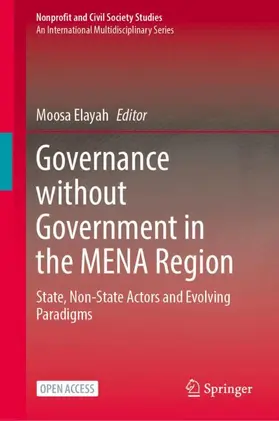 Elayah |  Governance without Government in the MENA Region | Buch |  Sack Fachmedien