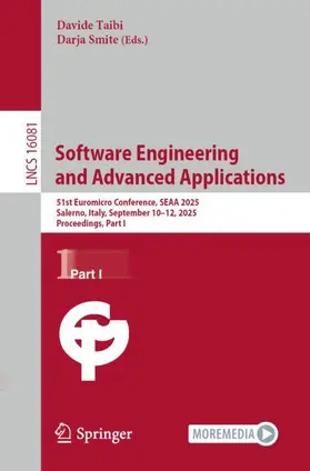 Taibi / Smite |  Software Engineering and Advanced Applications | Buch |  Sack Fachmedien