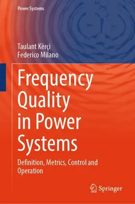 Kërçi / Milano |  Frequency Quality in Power Systems | Buch |  Sack Fachmedien