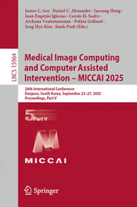 Gee / Alexander / Hong | Medical Image Computing and Computer Assisted Intervention – MICCAI 2025 | E-Book | sack.de