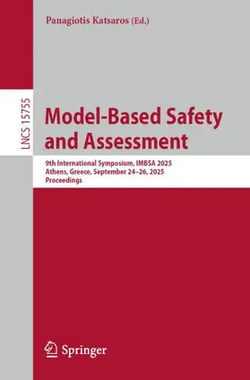 Katsaros |  Model-Based Safety and Assessment | Buch |  Sack Fachmedien