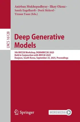 Mukhopadhyay / Oksuz / Engelhardt |  Deep Generative Models | Buch |  Sack Fachmedien