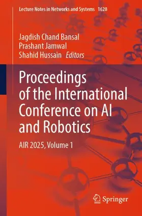 Bansal / Jamwal / Hussain |  Proceedings of the International Conference on AI and Robotics | Buch |  Sack Fachmedien