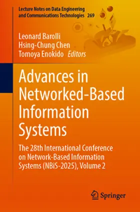 Barolli / Chen / Enokido |  Advances in Networked-Based Information Systems | eBook | Sack Fachmedien