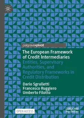 Sgrulletti / Filotto / Ruggiero |  The European Framework of Credit Intermediaries | Buch |  Sack Fachmedien
