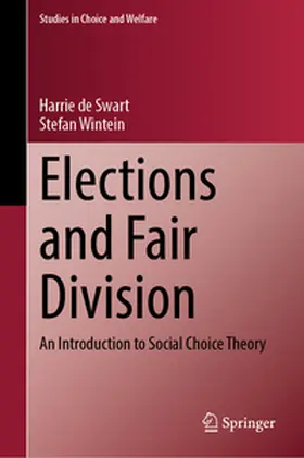 de Swart / Wintein |  Elections and Fair Division | eBook | Sack Fachmedien