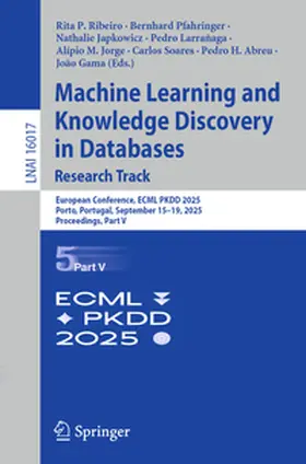 Ribeiro / Pfahringer / Japkowicz | Machine Learning and Knowledge Discovery in Databases. Research Track | E-Book | www2.sack.de