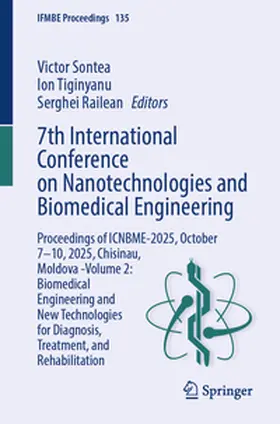 Sontea / Tiginyanu / Railean | 7th International Conference on Nanotechnologies and Biomedical Engineering | E-Book | sack.de