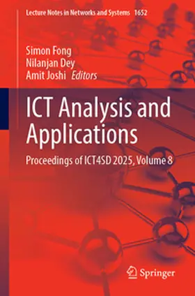 Fong / Dey / Joshi | ICT Analysis and Applications | E-Book | sack.de