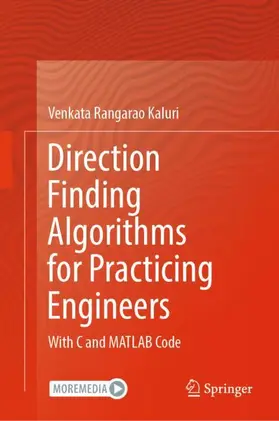 Kaluri |  Direction Finding Algorithms for Practicing Engineers | Buch |  Sack Fachmedien