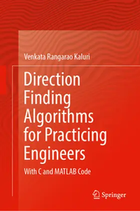 Kaluri | Direction Finding Algorithms for Practicing Engineers | E-Book | www2.sack.de