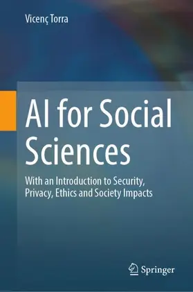 Torra |  AI for Social Sciences | Buch |  Sack Fachmedien