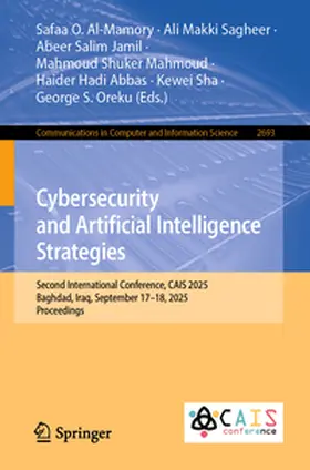 Al-Mamory / Sagheer / Jamil | Cybersecurity and Artificial Intelligence Strategies | E-Book | www2.sack.de