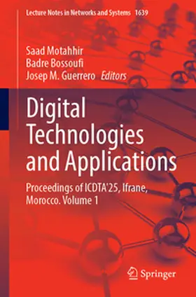 Motahhir / Bossoufi / Guerrero |  Digital Technologies and Applications | eBook | Sack Fachmedien