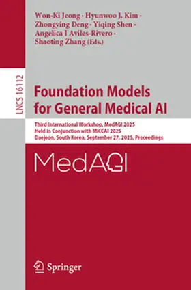 Jeong / Kim / Deng | Foundation Models for General Medical AI | E-Book | sack.de