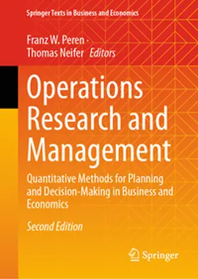 Peren / Neifer |  Operations Research and Management | eBook | Sack Fachmedien