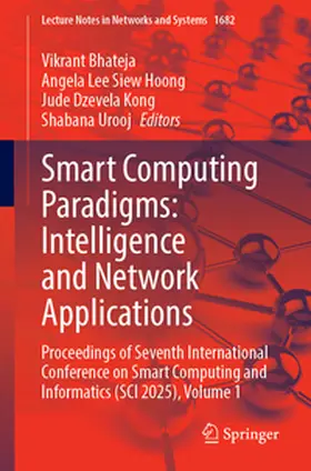 Bhateja / Hoong / Kong | Smart Computing Paradigms: Intelligence and Network Applications | E-Book | www2.sack.de