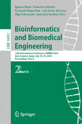 Rojas / Ortuño / Rojas Ruiz | Bioinformatics and Biomedical Engineering | E-Book | www2.sack.de