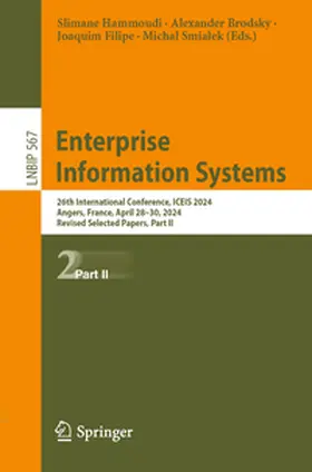 Hammoudi / Brodsky / Filipe | Enterprise Information Systems | E-Book | sack.de