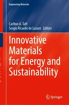 Taft / Lazaro |  Innovative Materials for Energy and Sustainability | Buch |  Sack Fachmedien