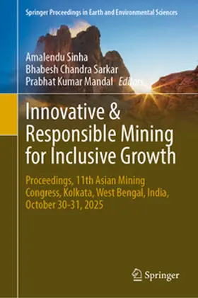 Sinha / Sarkar / Mandal | Innovative and Responsible Mining for Inclusive Growth | E-Book | www2.sack.de