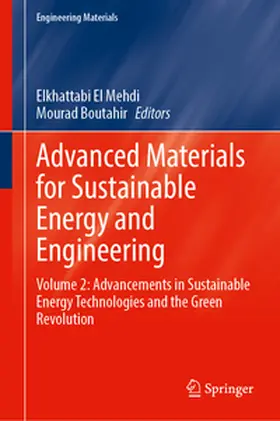 El Mehdi / Boutahir |  Advanced Materials for Sustainable Energy and Engineering | eBook | Sack Fachmedien