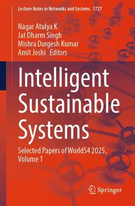 Atulya K. / Dharm Singh / Durgesh Kumar |  Intelligent Sustainable Systems | Buch |  Sack Fachmedien