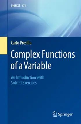 Presilla |  Complex Functions of a Variable | Buch |  Sack Fachmedien