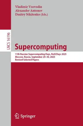 Voevodin / Antonov / Nikitenko |  Supercomputing | Buch |  Sack Fachmedien