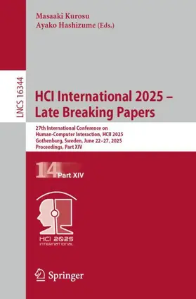 Smith / Borge / Sottilare |  HCI International 2025 - Late Breaking Papers | Buch |  Sack Fachmedien