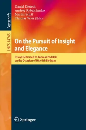 Dietsch / Rybalchenko / Schäf |  On the Pursuit of Insight and Elegance | Buch |  Sack Fachmedien