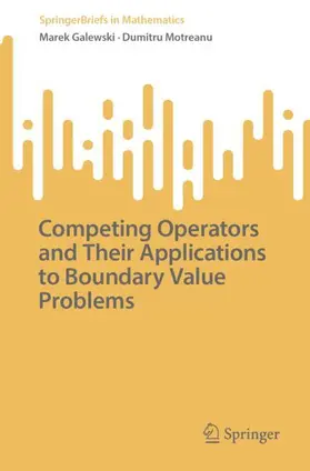 Galewski / Motreanu |  Competing Operators and Their Applications to Boundary Value Problems | Buch |  Sack Fachmedien