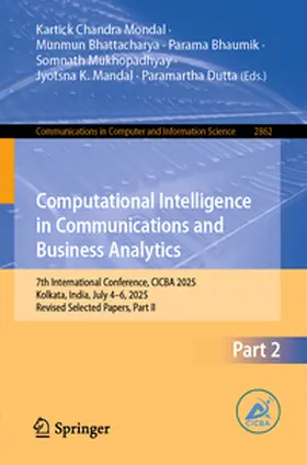 Mandal / Chandra Mondal / Bhattacharya |  Computational Intelligence in Communications and Business Analytics | Buch |  Sack Fachmedien
