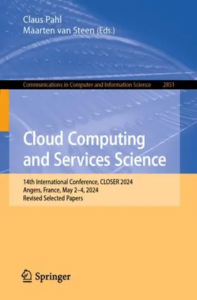 Pahl / van Steen |  Cloud Computing and Services Science | Buch |  Sack Fachmedien