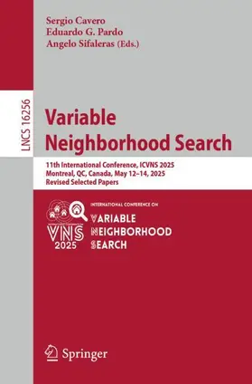 Cavero / G. Pardo / Sifaleras |  Variable Neighborhood Search | Buch |  Sack Fachmedien