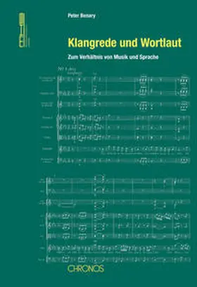 Benary |  Klangrede und Wortlaut | Buch |  Sack Fachmedien