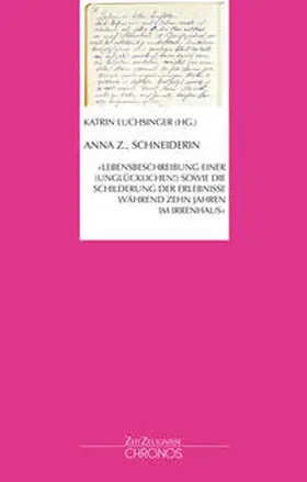 Luchsinger |  Anna Z., Schneiderin | Buch |  Sack Fachmedien