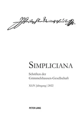 Simpliciana XLIV (2022) | Buch |  Sack Fachmedien